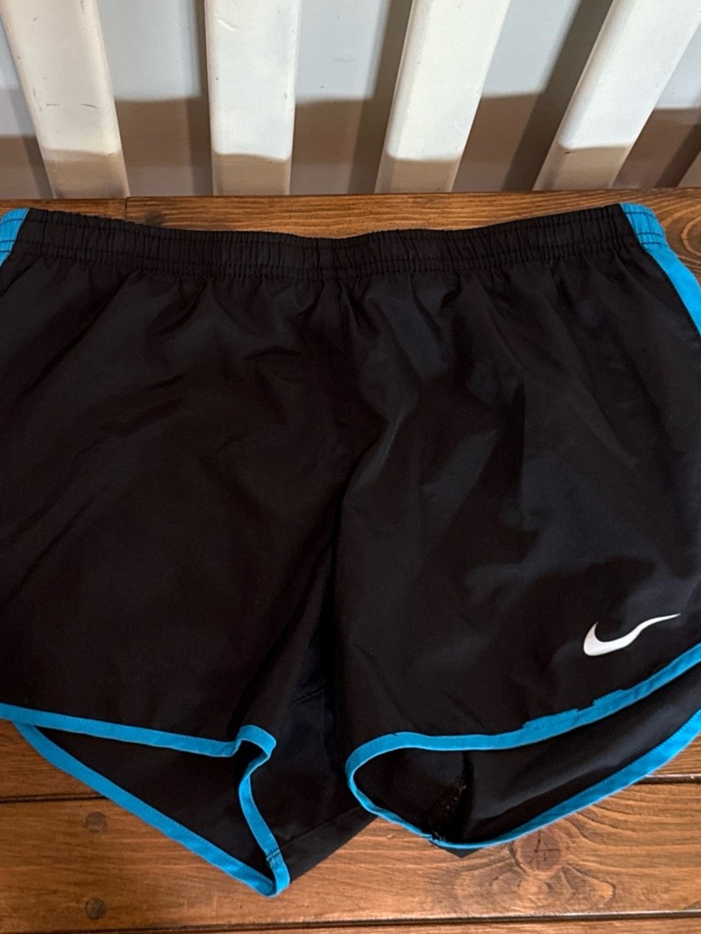 Nike Black Dri-FIT Athletic Shorts with Subtle Logo